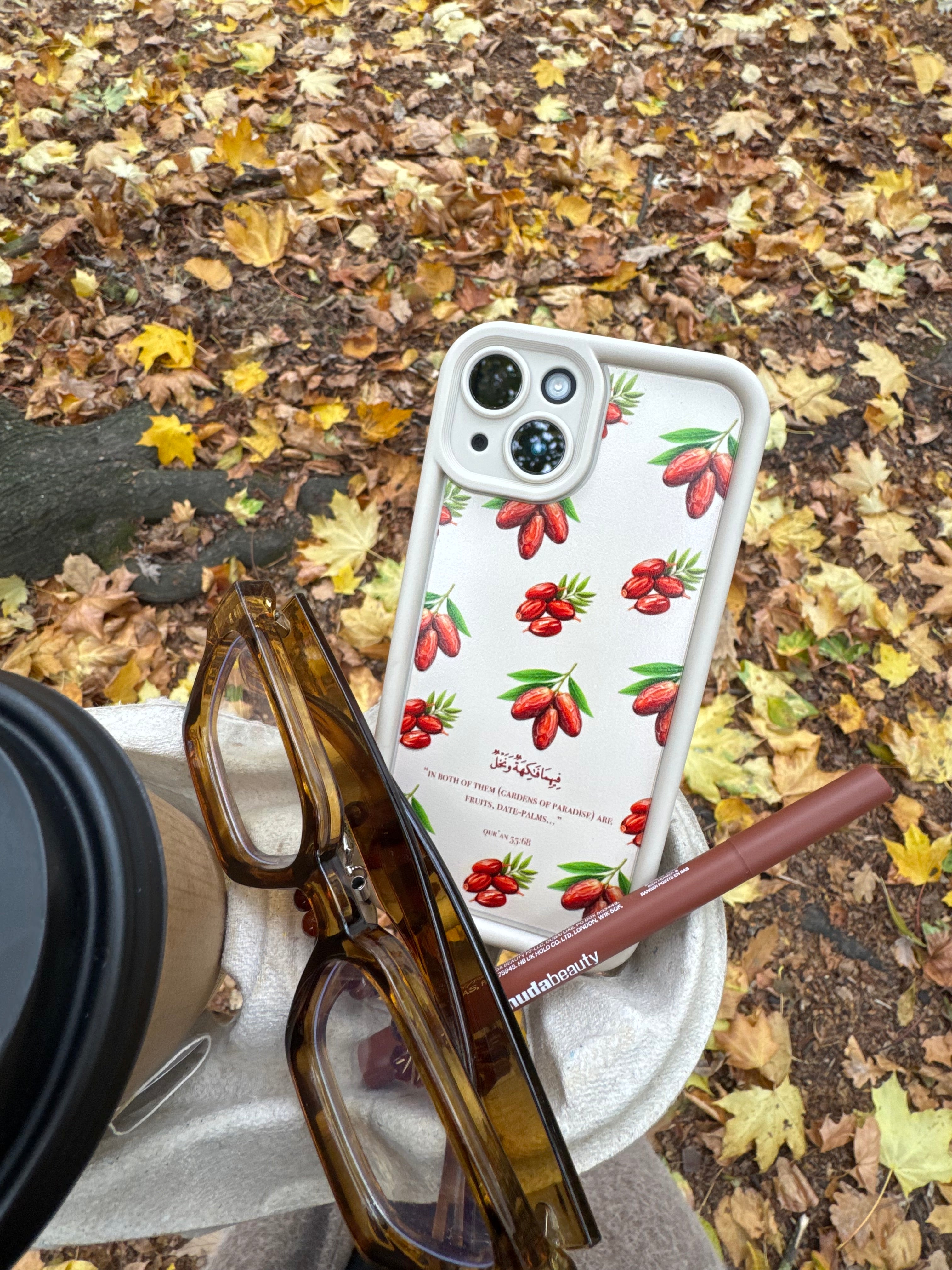At-Tamr Phone Case + Matching Tasbeeh Charm [pre-order]