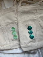 Summer Zelij Tote Bags