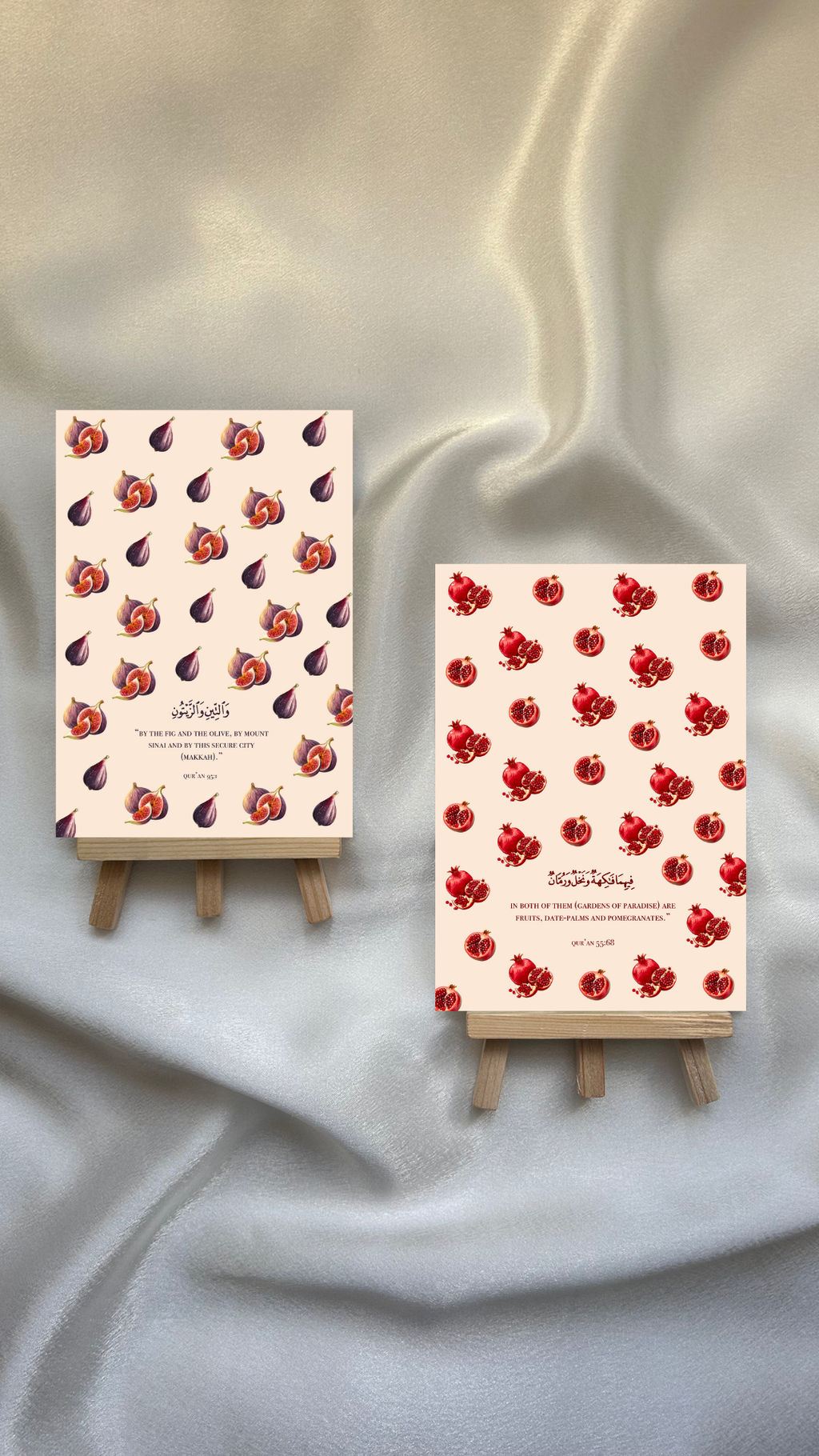 Rawdah Series Prints - Dates, Honey, Pomegranate & Figs