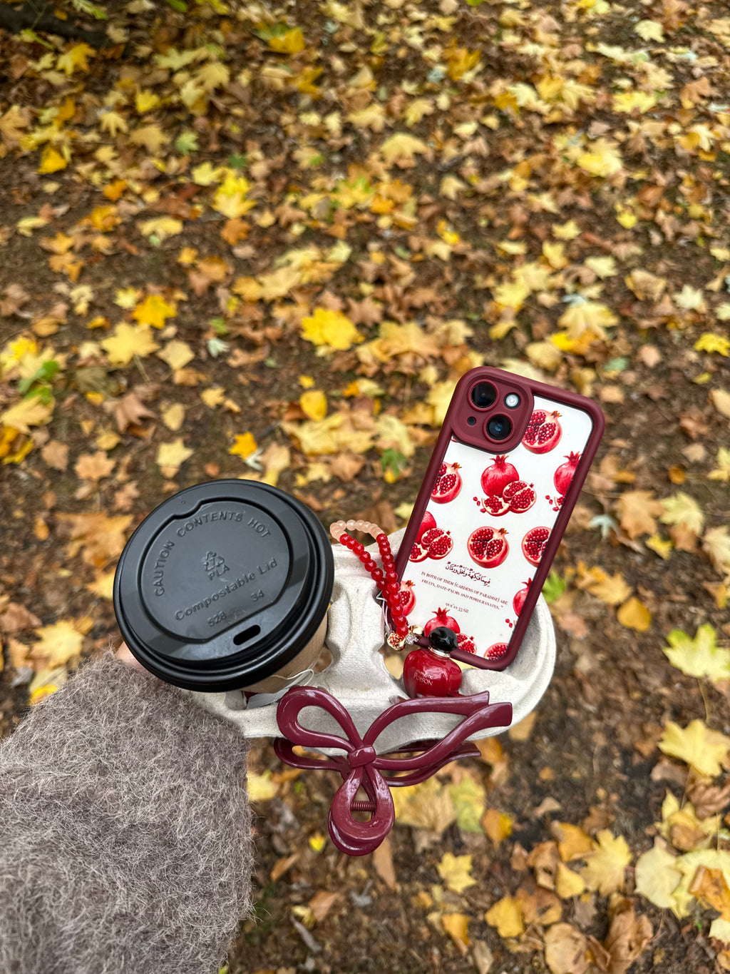 Ar-Rummān Phone Case + Matching Tasbeeh Charm [pre-order]