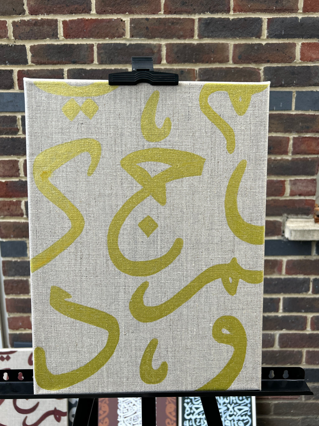 Echoes of Letters Linen Collection - A3 Canvas