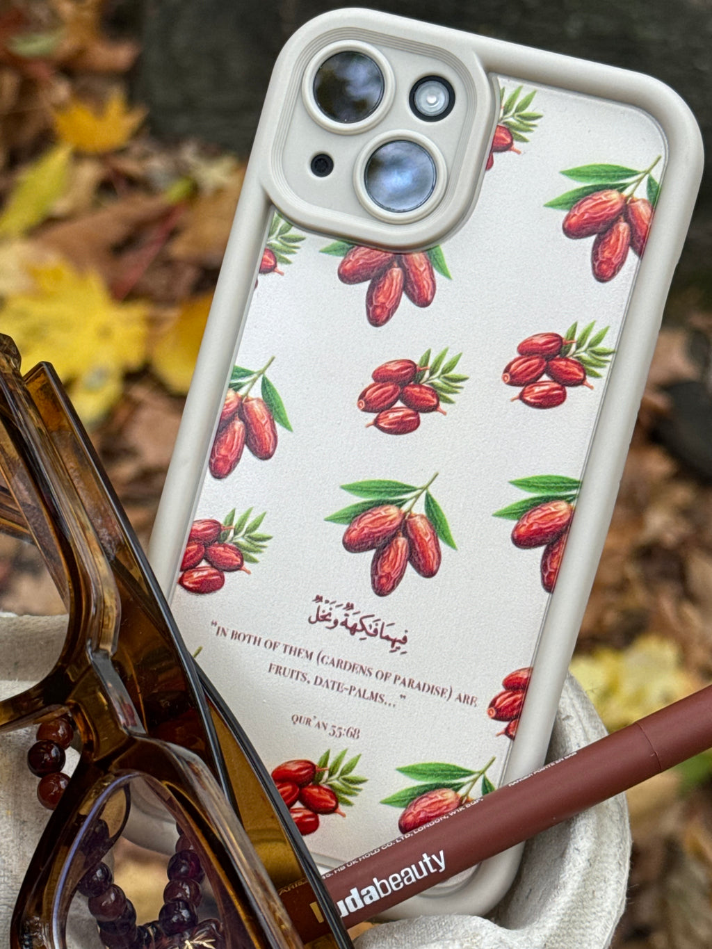 At-Tamr Phone Case + Matching Tasbeeh Charm [pre-order]
