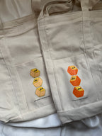Summer Zelij Tote Bags