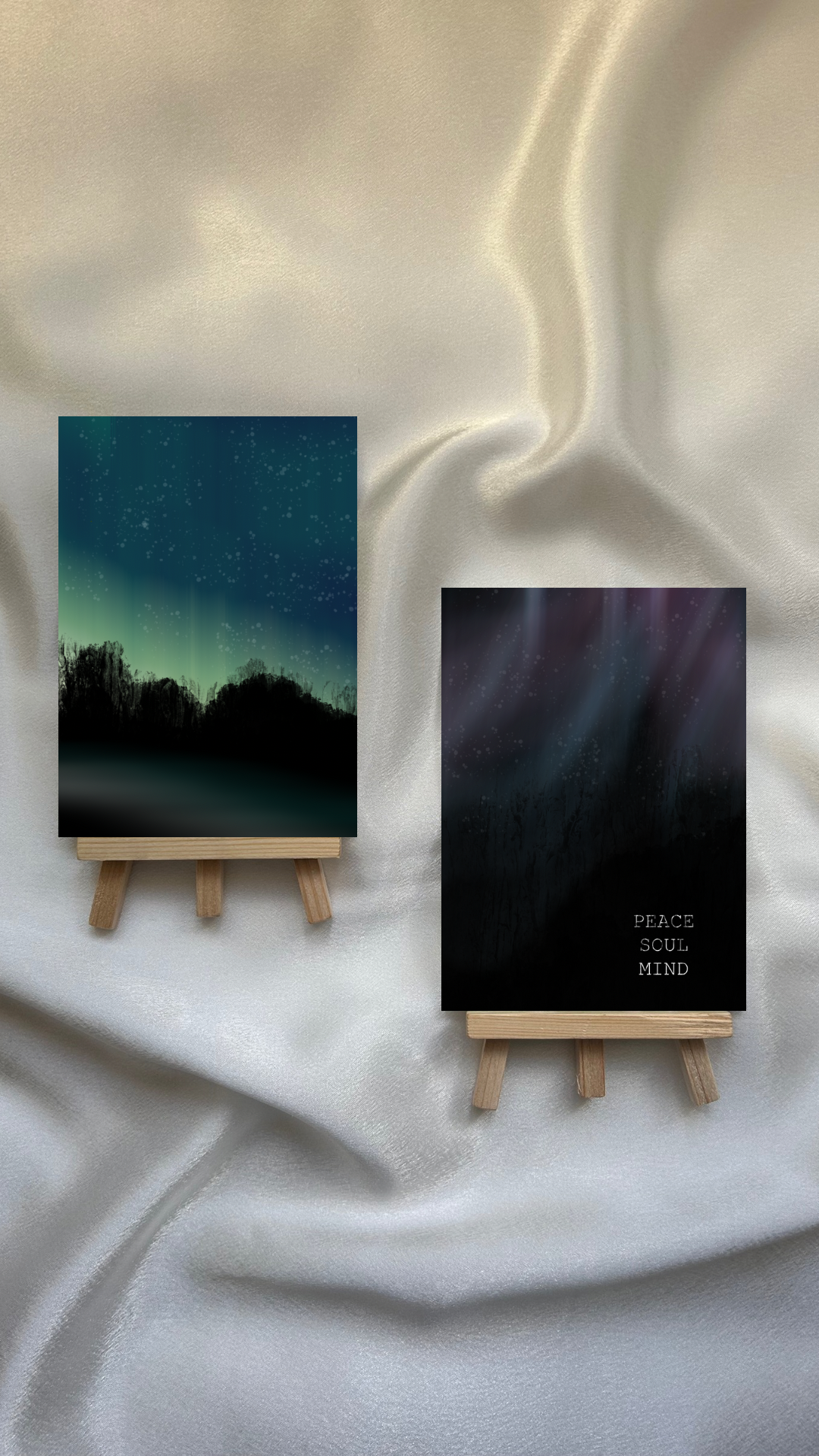 Northern Lights Inspired Prints