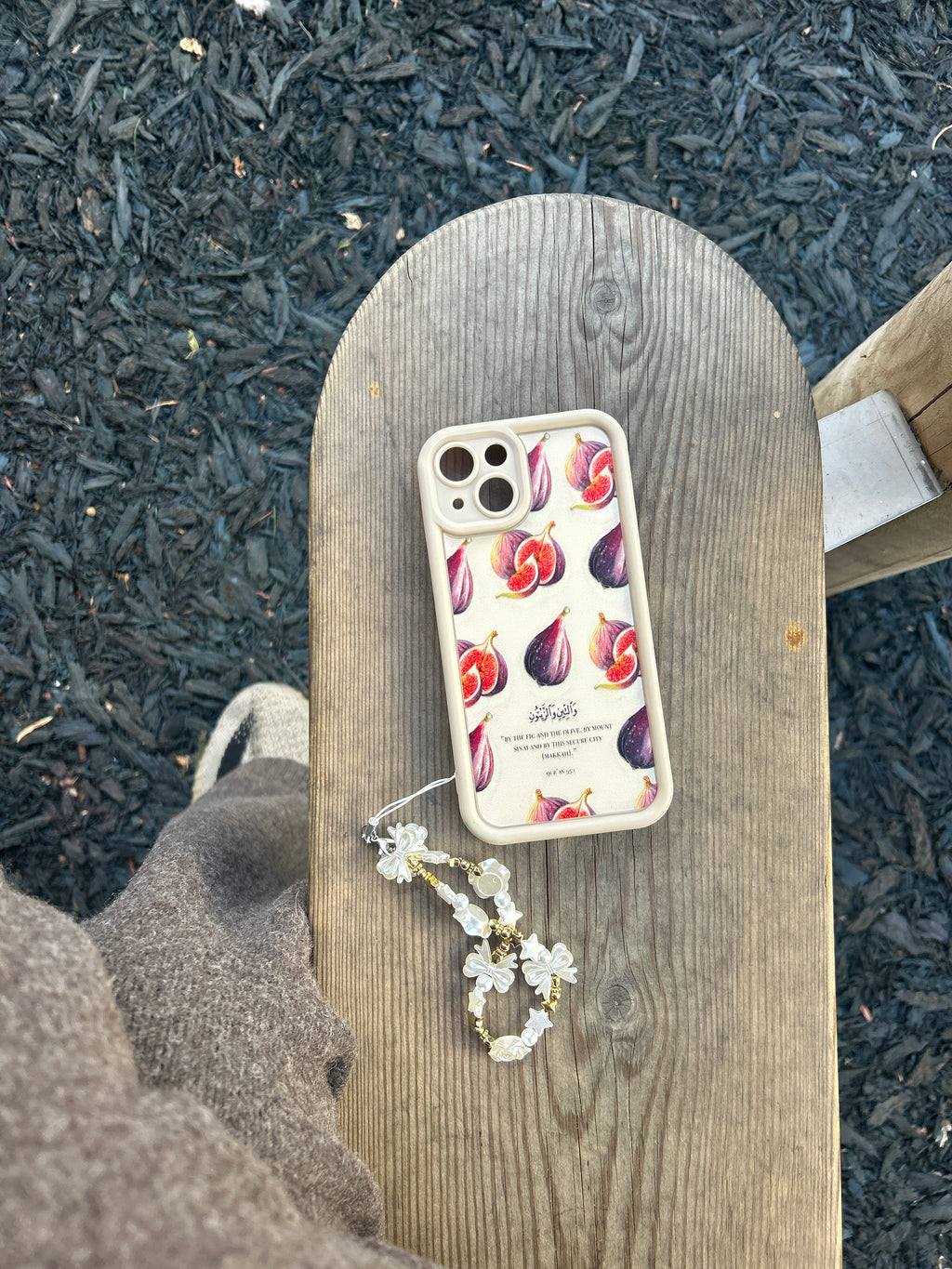 At-Tīn Phone Case + Matching Tasbeeh Charm [pre-order]