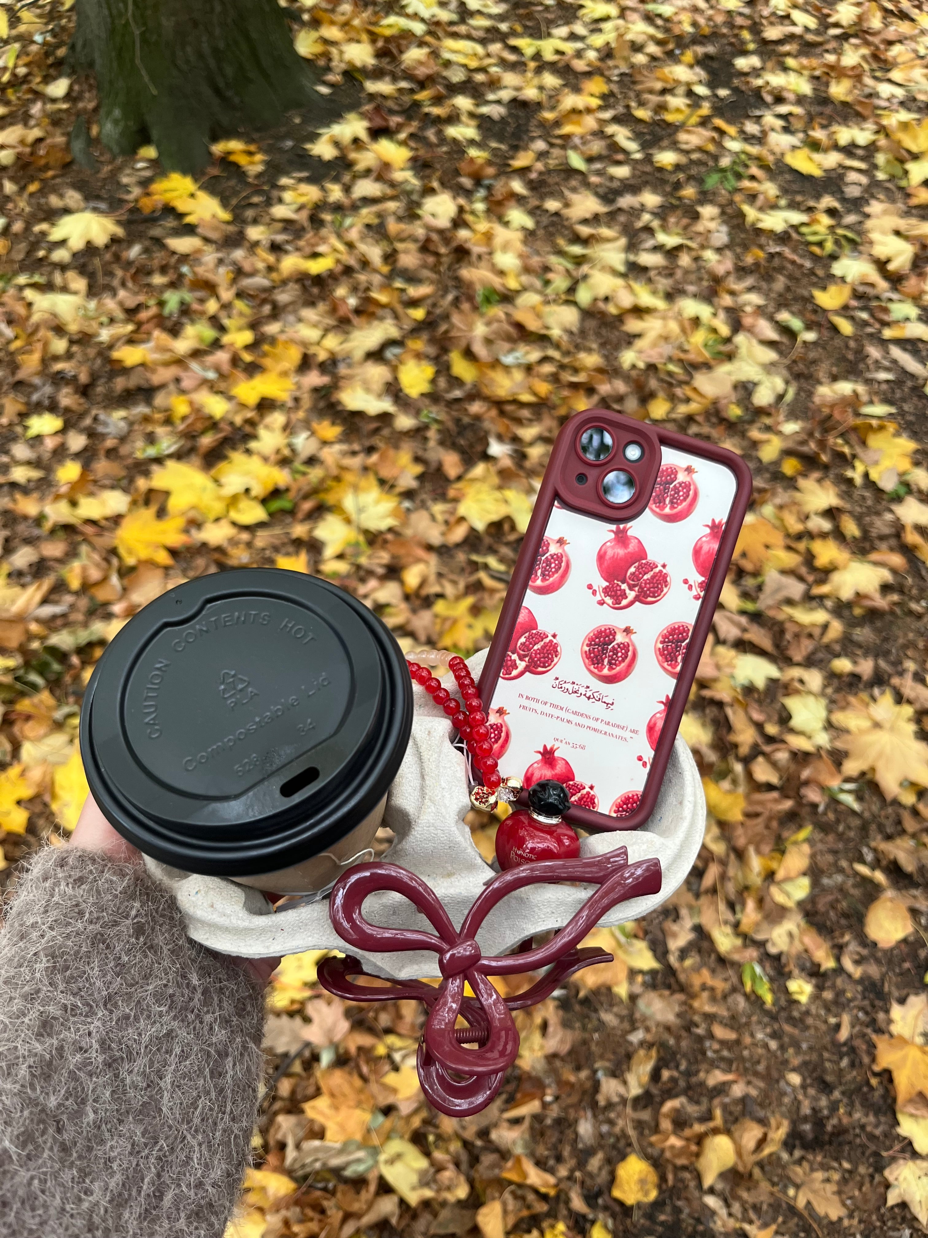 Ar-Rummān Phone Case + Matching Tasbeeh Charm [pre-order]